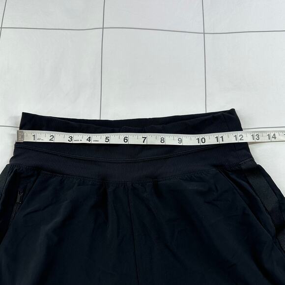 Athleta Pants Womens 4 Black Nolita Slim Tapered Crop Pull On Commute Stretch - Picture 7 of 12